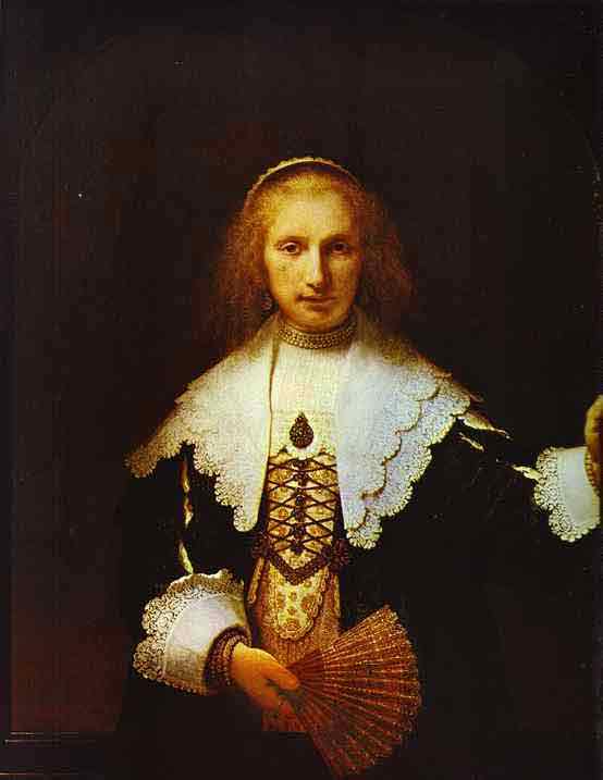 Portrait of Agatha Bas, Wife of Nicolas van Bambeeck. 1641