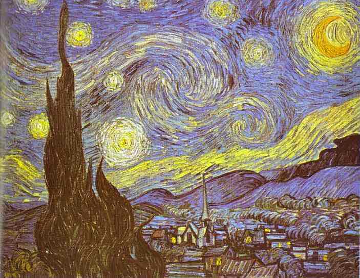 The Starry Night. Saint-R