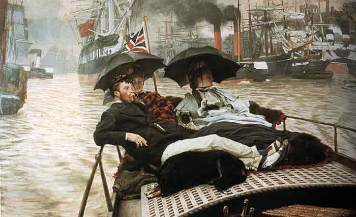 Oil painting for sale:The Thames, c.1876