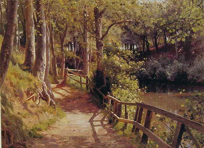 Oil painting for sale:The Forest Path