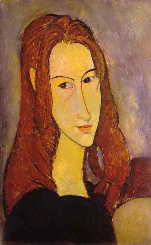 Oil painting:Portrait of a Girl. 1917