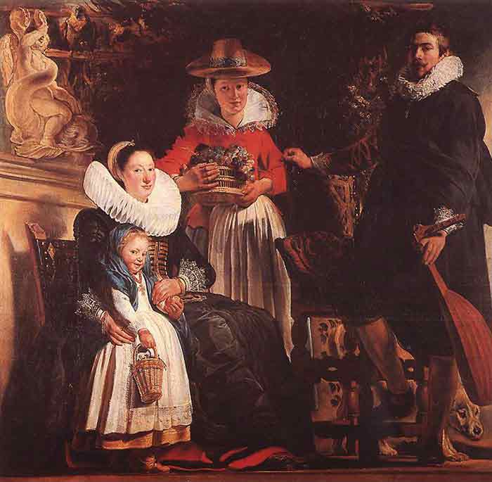 Oil painting for sale:The Family of the Artist, c.1621