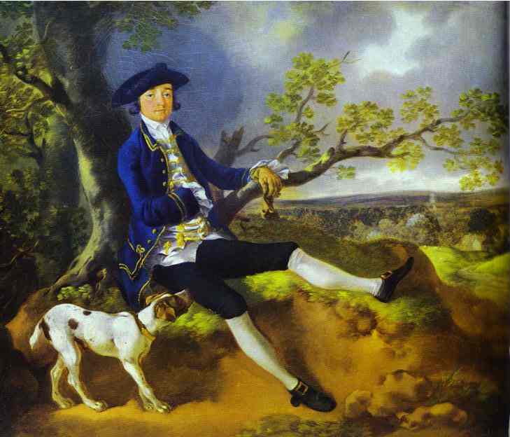 Oil painting:John Plampin. About 1753