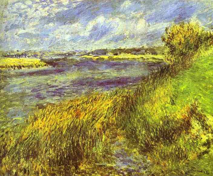 Banks of the Seine at Champrosay. 1876