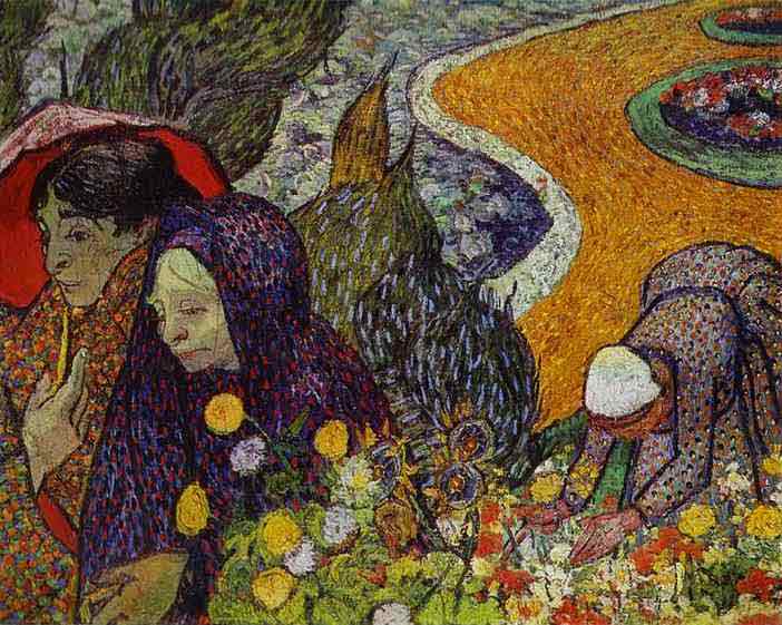 Ladies of Arles (Reminiscence of the Garden at Etten). November 1888