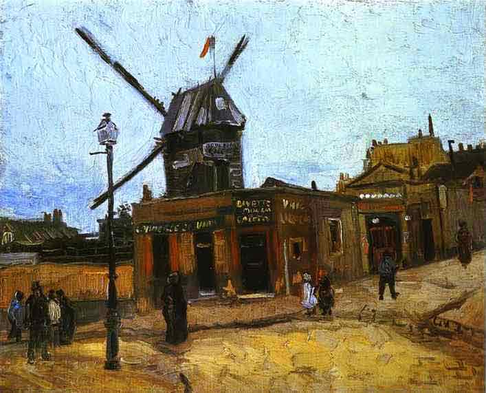 Le Moulin de la Galette. 1886