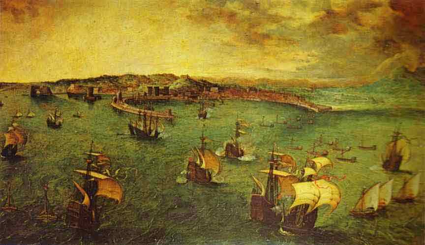 The Bay of Naples. 1556