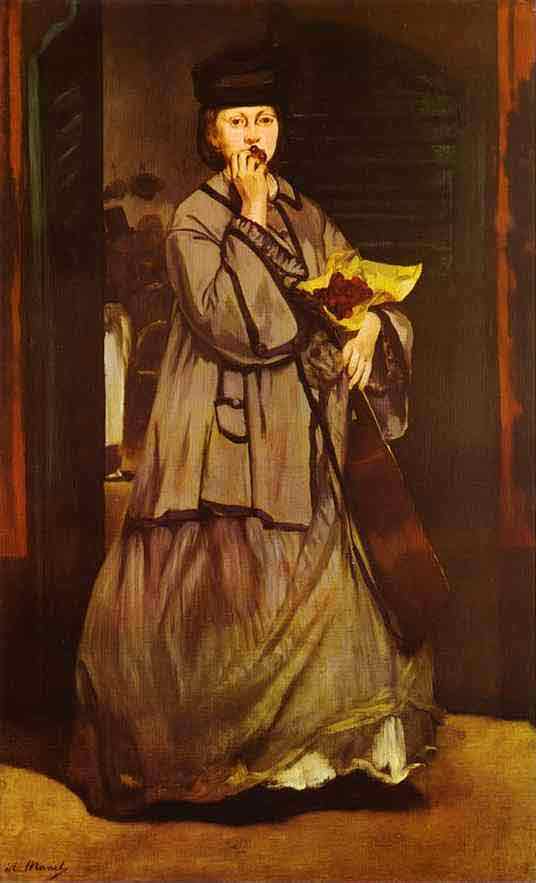 The Street Singer. c.1862