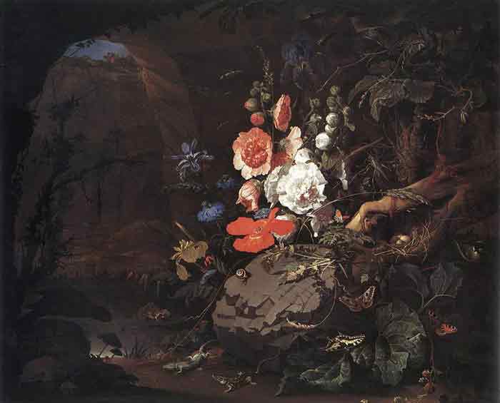 Oil painting for sale:The Nature as a Symbol of Vanitas, 1665-1679