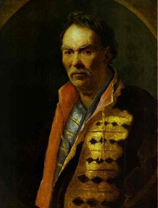 Oil painting:Portrait of the Hetman of Ukraine. 1720