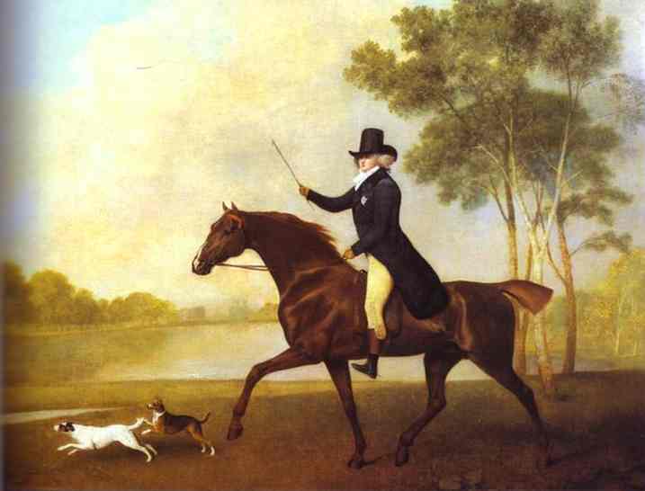 Oil painting:George IV When Prince of Wales. 1791