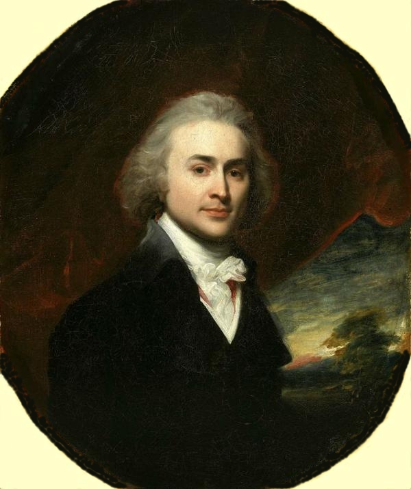 Oil painting:John Quincy Adams. 1795