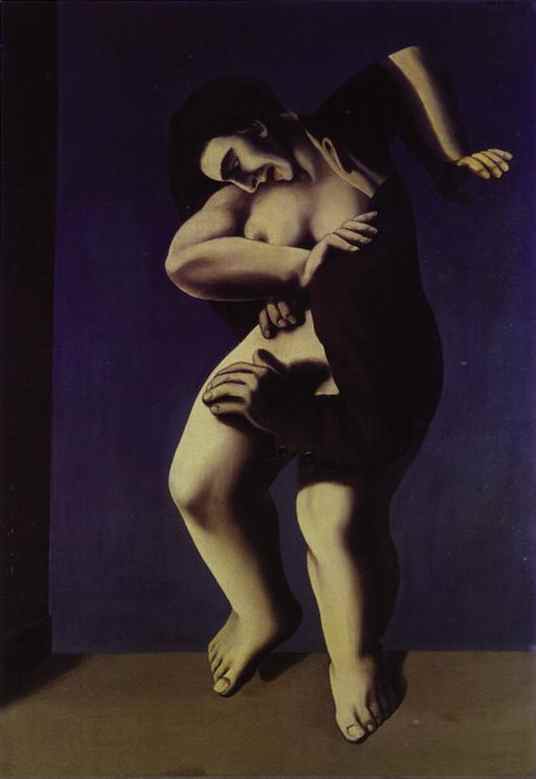 Oil painting:Les Jours gigantesques. 1928