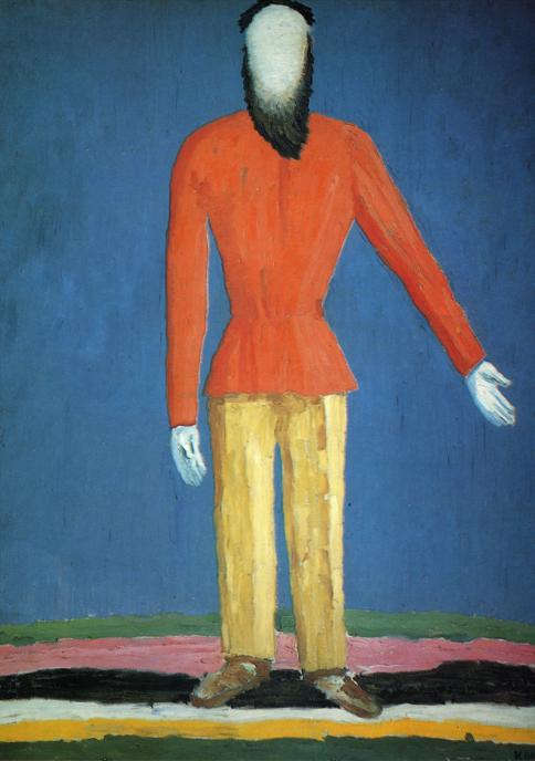 Oil painting:Peasant. 1928