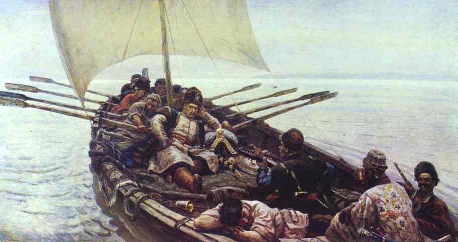 Oil painting:Stepan Razin. 1906