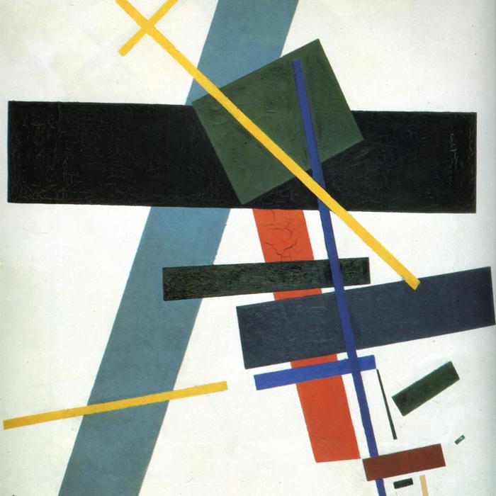 Oil painting:Suprematism. 1916