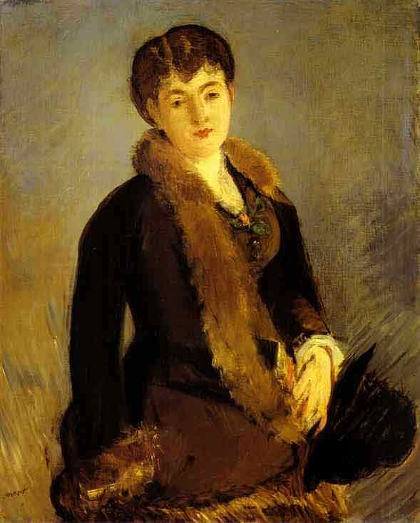 Portrait of Mlle Isabelle Lemonnier. c. 1879