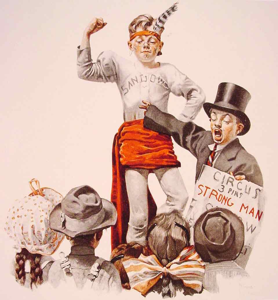 The Circus Barker,1916