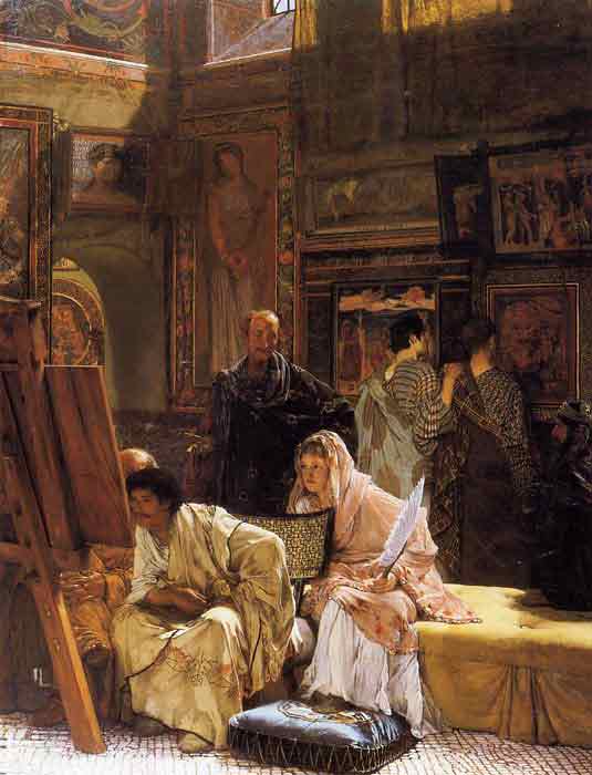 Oil painting for sale:The Picture Gallery, 1874