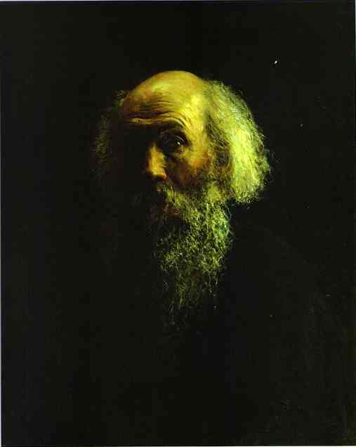 Oil painting:Self-Portrait. 1893