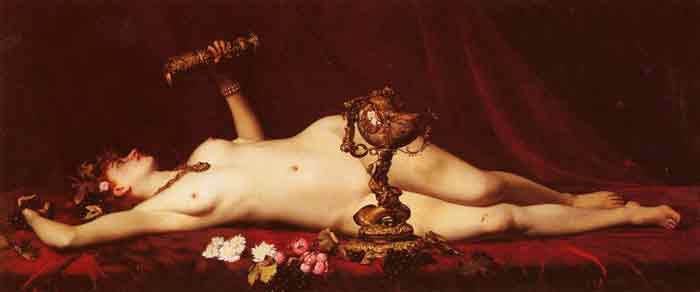 Oil painting for sale:Bacchante Enivree [A Drunk Bacchante], 1882