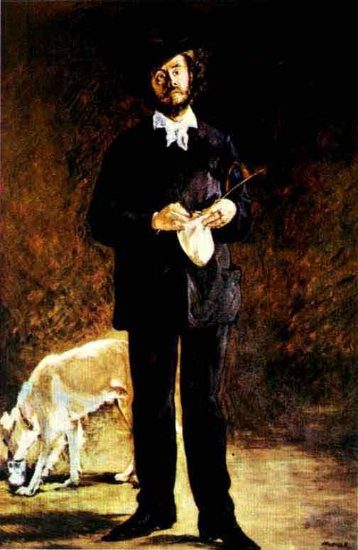 Portrait of Gilbert-Marcellin Desboutin. 1875