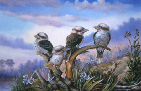 Oil painting for sale:birds-020