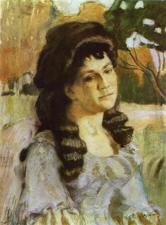 Oil painting:Portrait of a Lady. 1902