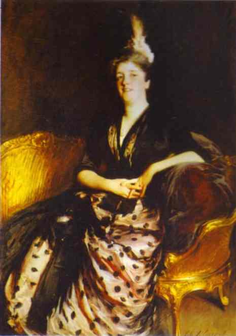 Oil painting:Mrs. Edward D. Boit. 1888