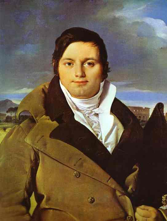 Oil painting:Portrait of Joseph-Antoine Moltedo. 1810