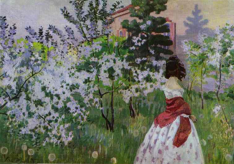 Oil painting:Spring. 1898