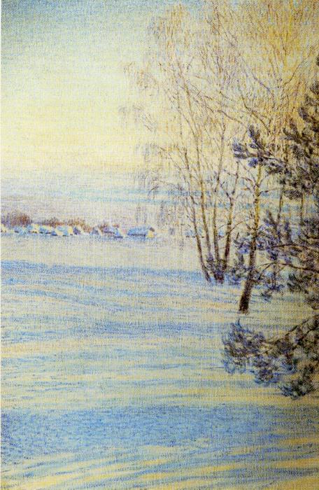 Oil painting:Winter. 1906