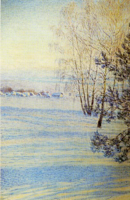 Oil painting:Winter. 1906