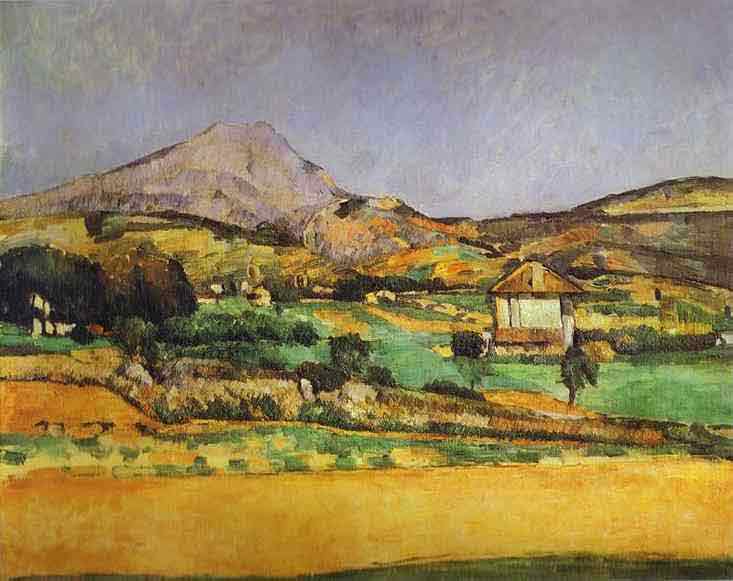 Plain by Mount Sainte-Victoire. 1882