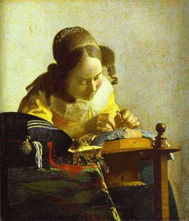 The Lacemaker. c.1669