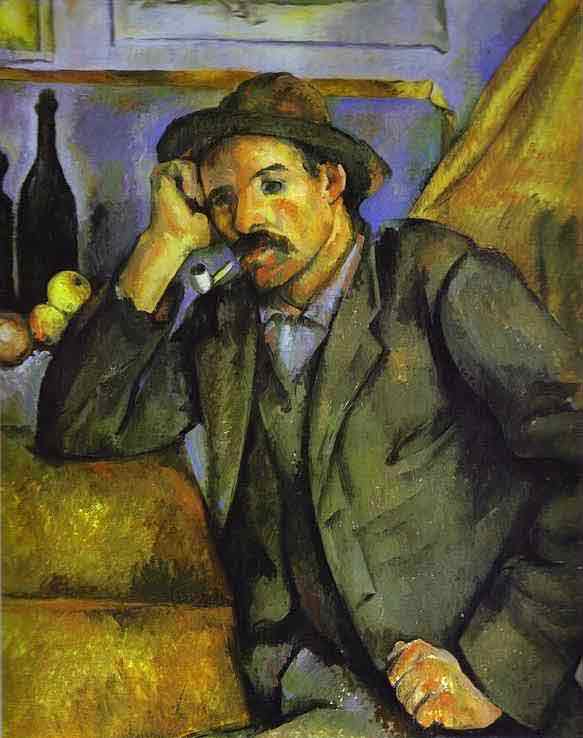 The Smoker. Oil on canvas. c. 1895-1900