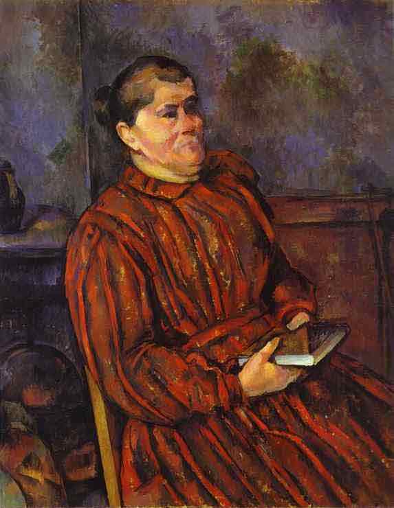 Portrait of a Woman (in a Striped Dress). 1892