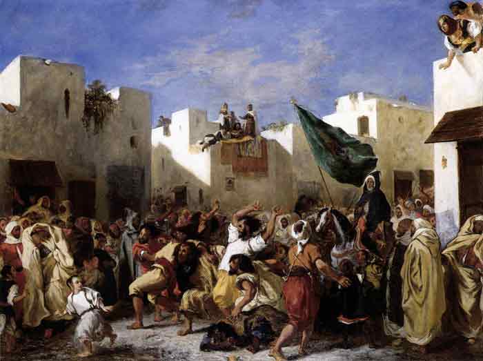 Oil painting for sale:The Fanatics of Tangier, 1837-1838