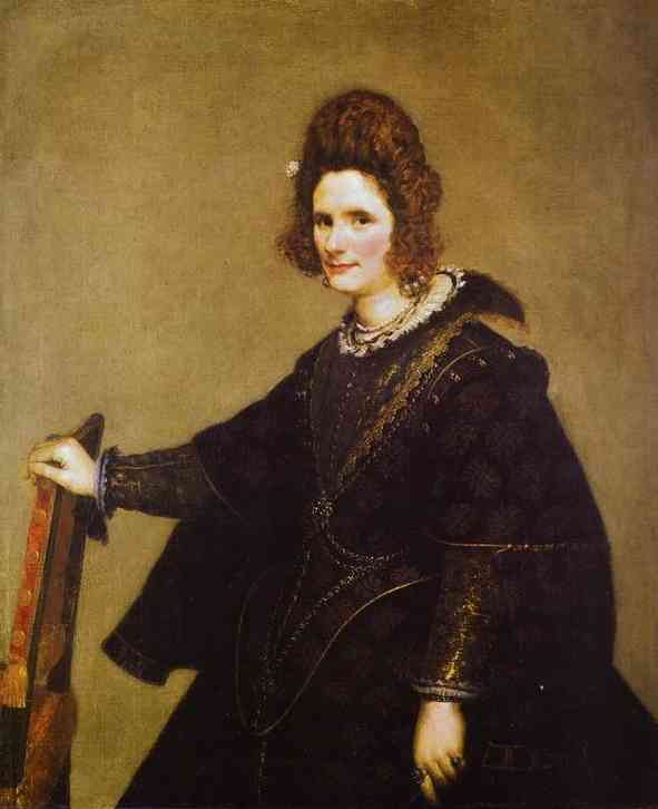 Oil painting:Portrait of a Lady. c. 1630