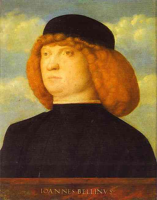 Oil painting:Portrait of a Man. c. 1500