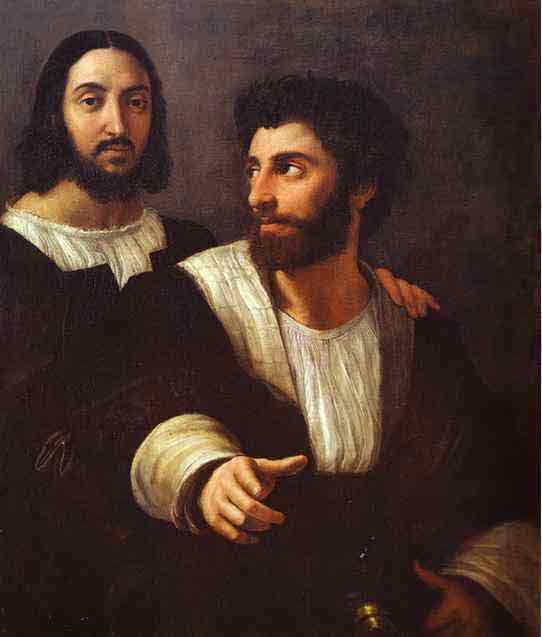 Self-Portrait with a Friend. 1517-1519