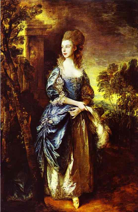 Oil painting:The Hon. Frances Duncombe. About 1778