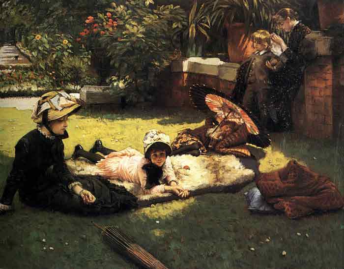 Oil painting for sale:In the Sunshine, c.1881
