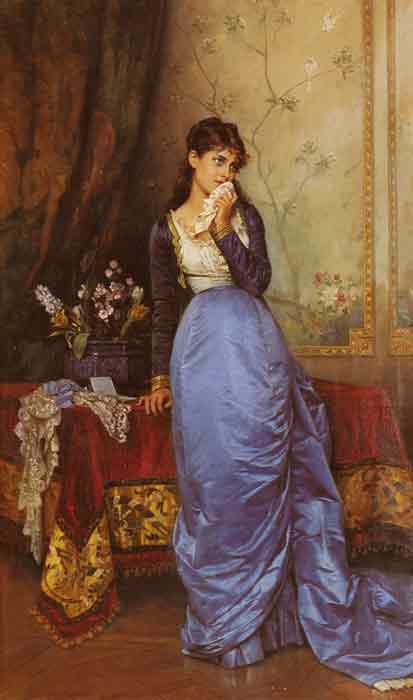 Oil painting for sale:The Letter, 1879