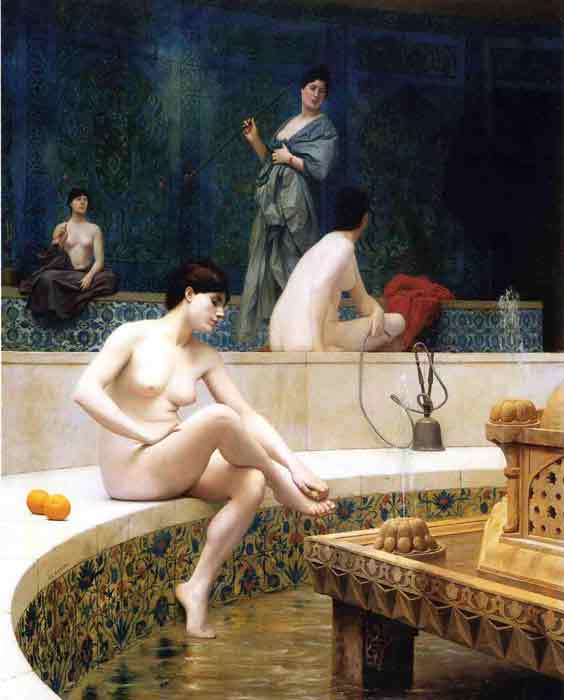 Oil painting for sale:The Harem Bathing , 1901