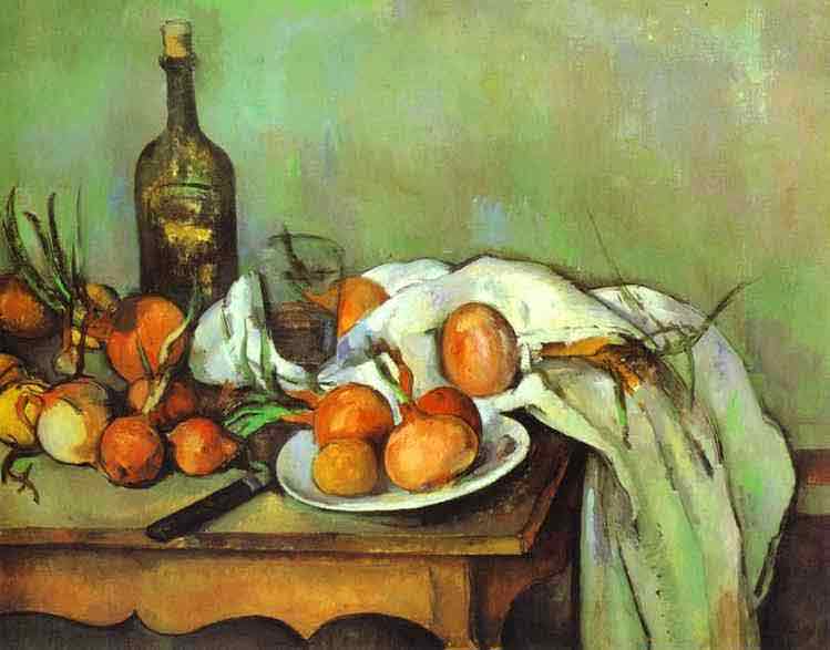 Still Life with Onions. 1895-1900