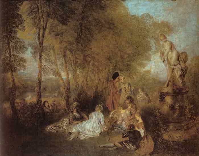 Oil painting for sale:The Festival of Love (The Pleasures of Love), c.1719