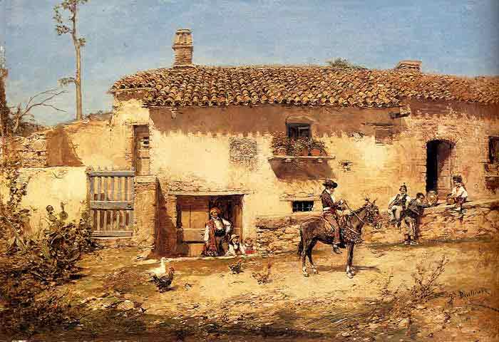 Oil painting for sale:A Spanish Farm