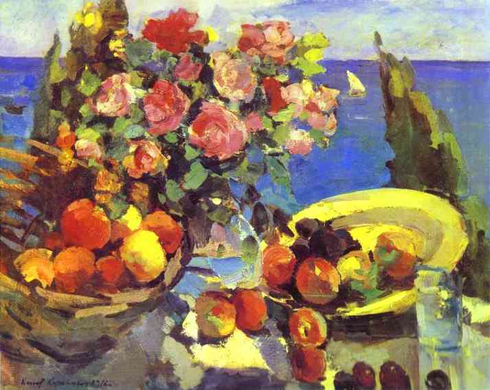 Oil painting: Still Life. 1916