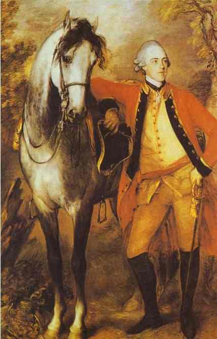 Oil painting:Edward, 2nd Viscount Ligonier. Exhibited R.A. 1771